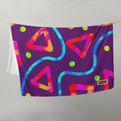 DWF Arcade Crunch 2 Throw Blanket from Sky Brundall Concepts