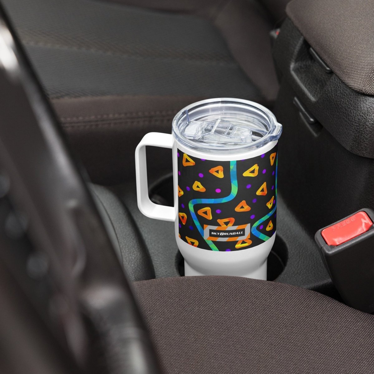 DWF Wild Energy Orange Travel Mug from Sky Brundall Concepts