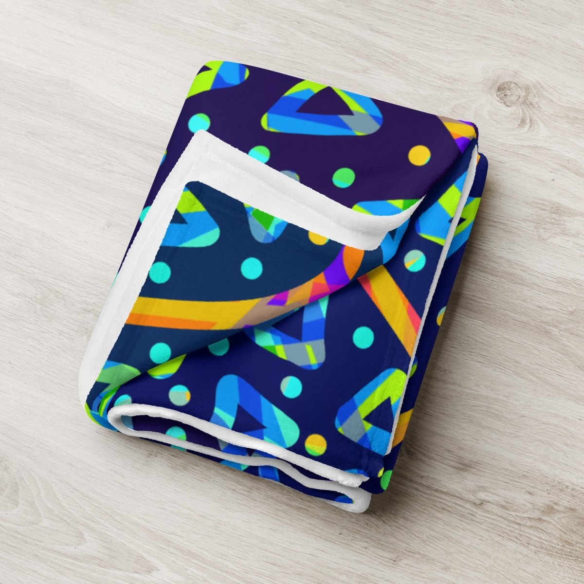 Electric Crumble Throw Blanket from Sky Brundall Concepts