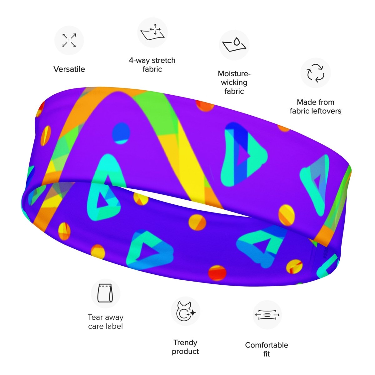 DWF Cool Rush Candy Rain Headband from Sky Brundall Concepts