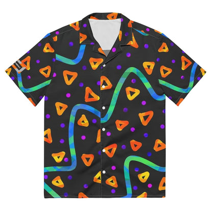 Wild Energy Orange Unisex Button Shirt from Sky Brundall Concepts