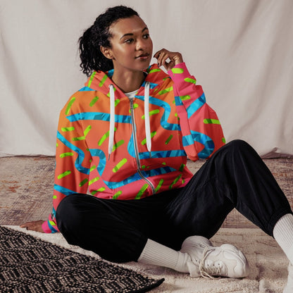 DWF Summer Buzz Unisex Zip Hoodie from Sky Brundall Concepts
