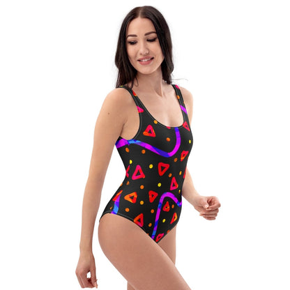 Wild Energy Red One-Piece Swimsuit from Sky Brundall Concepts