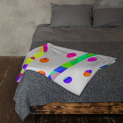 DWF Rainbow Fiesta Throw Blanket from Sky Brundall Concepts