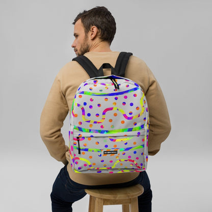 Rainbow Fiesta Medium Backpack from Sky Brundall Concepts
