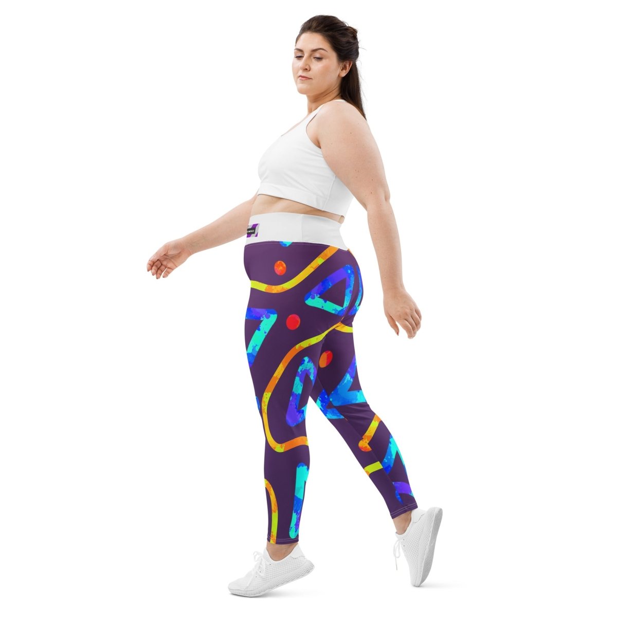Arcade Crunch 1 Plus Size Leggings from Sky Brundall Concepts