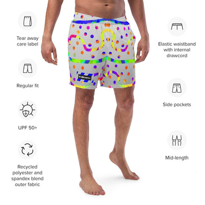 DWF Rainbow Fiesta Swim Trunks from Sky Brundall Concepts
