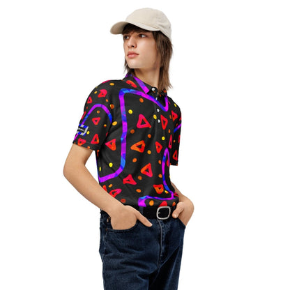 Wild Energy Red Men’s Slim Fit Polo from Sky Brundall Concepts