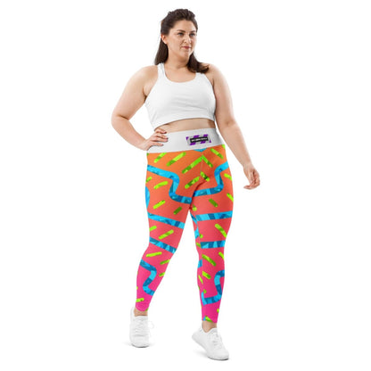 Summer Buzz Plus Size Leggings from Sky Brundall Concepts