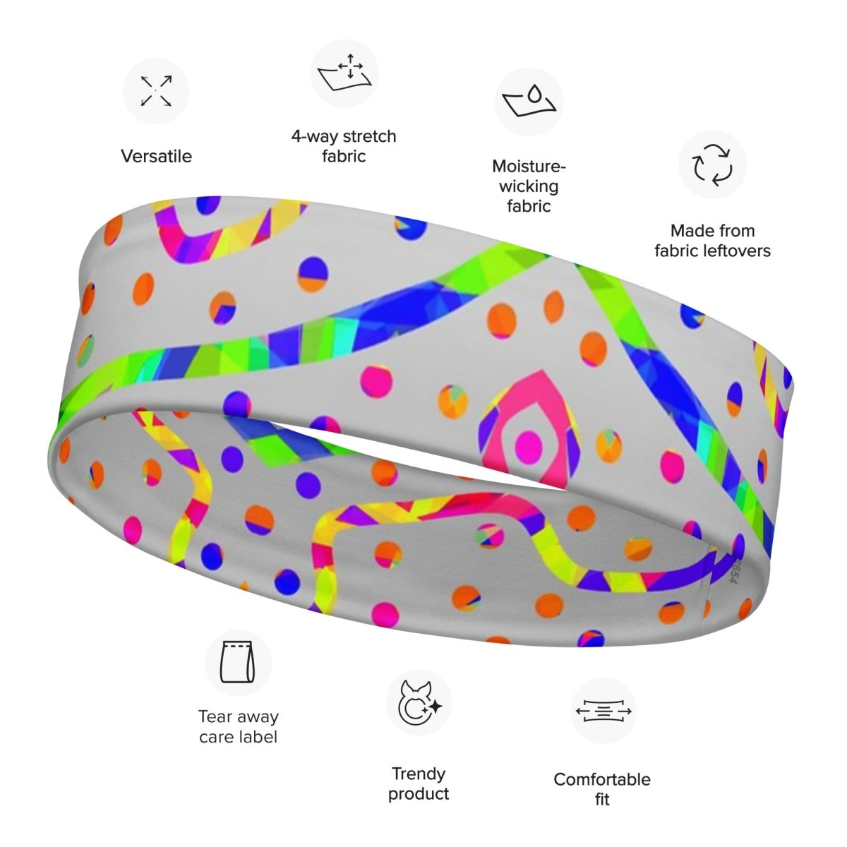 Dream Wave Festival Rainbow Fiesta Headband from Sky Brundall Concepts