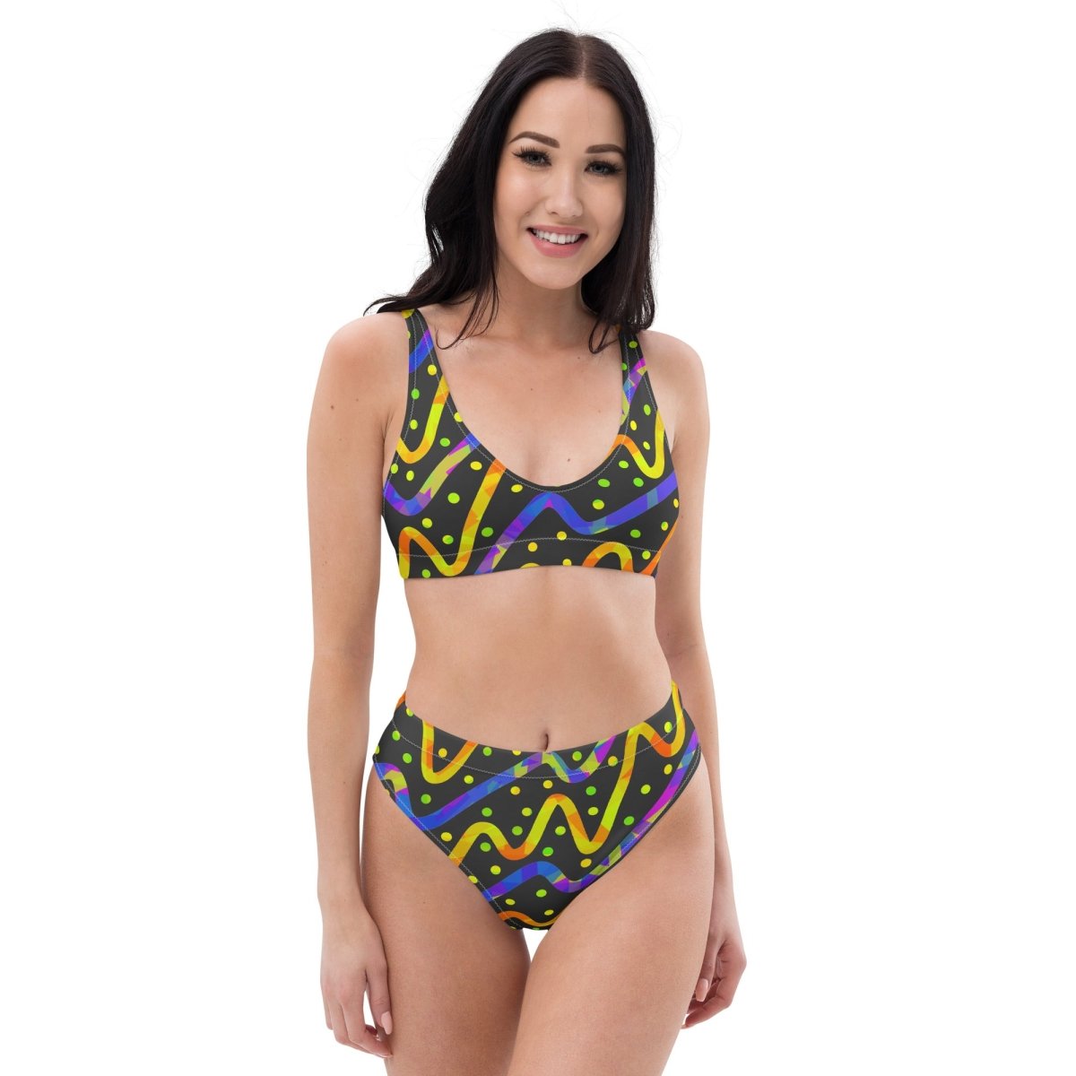 Thunder Burst High-waisted Bikini from Sky Brundall Concepts
