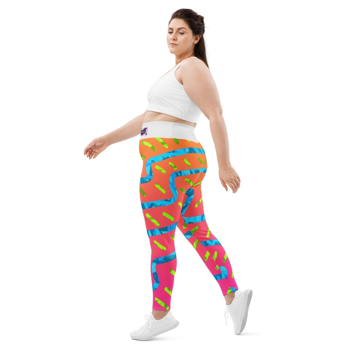 Summer Buzz Plus Size Leggings from Sky Brundall Concepts