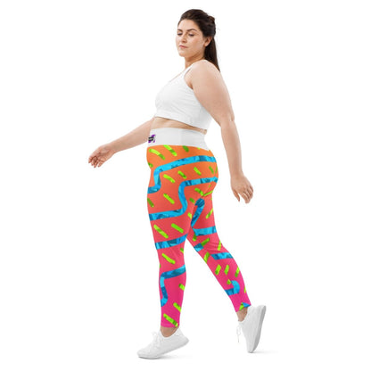 Summer Buzz Plus Size Leggings from Sky Brundall Concepts