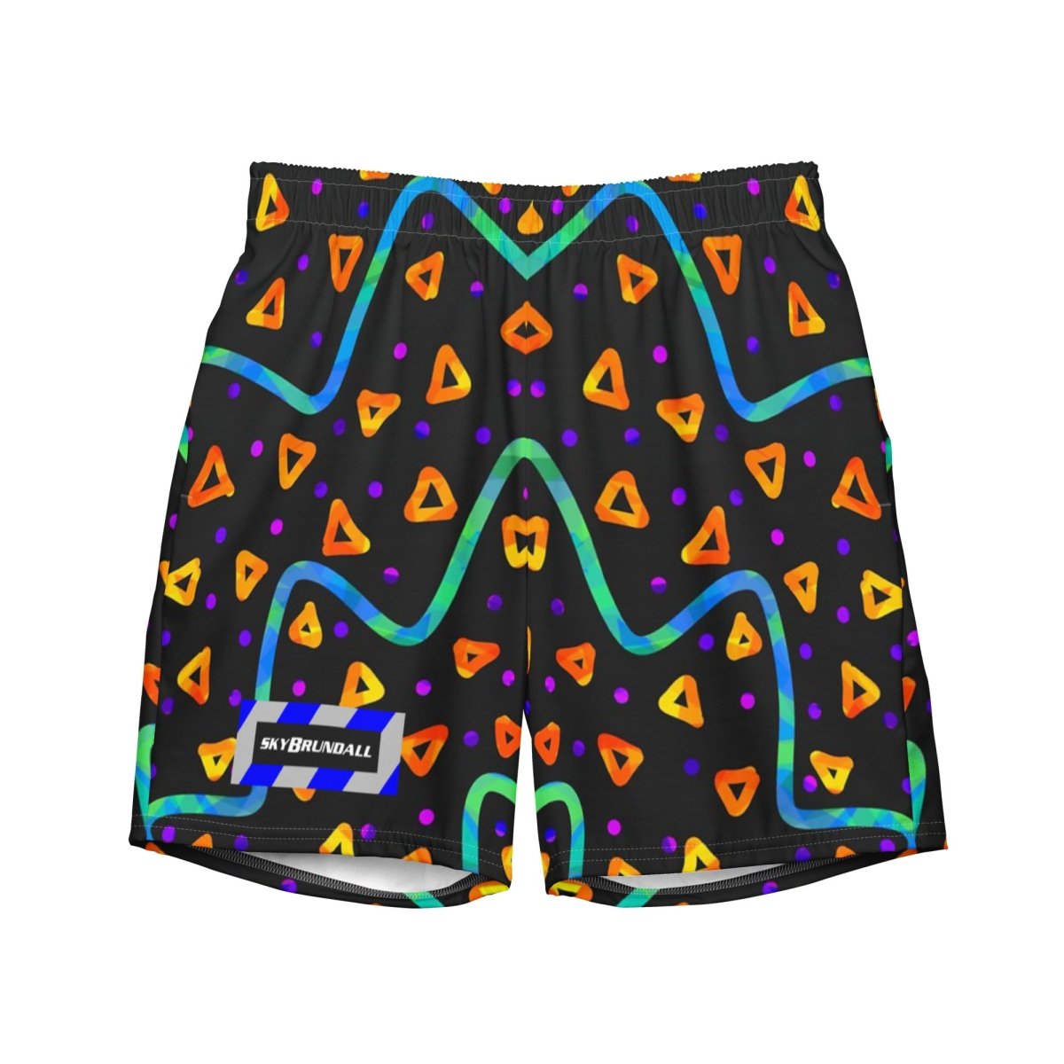 Wild Energy Orange Swim Trunks from Sky Brundall Concepts