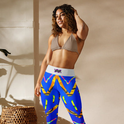 California Tiger Yoga Leggings from Sky Brundall Concepts