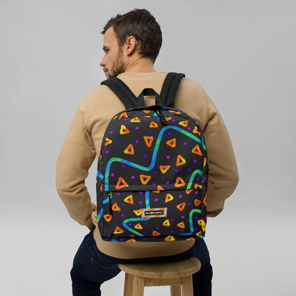 Wild Energy Orange Medium Backpack from Sky Brundall Concepts