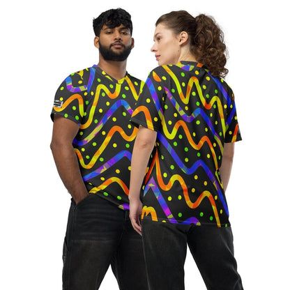Thunder Burst Unisex Sports Jersey from Sky Brundall Concepts