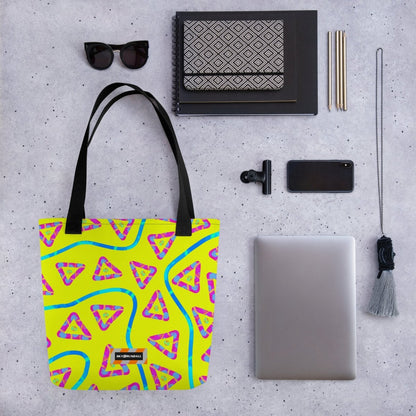 DWF Urban Jump Yellow Tote Bag from Sky Brundall Concepts