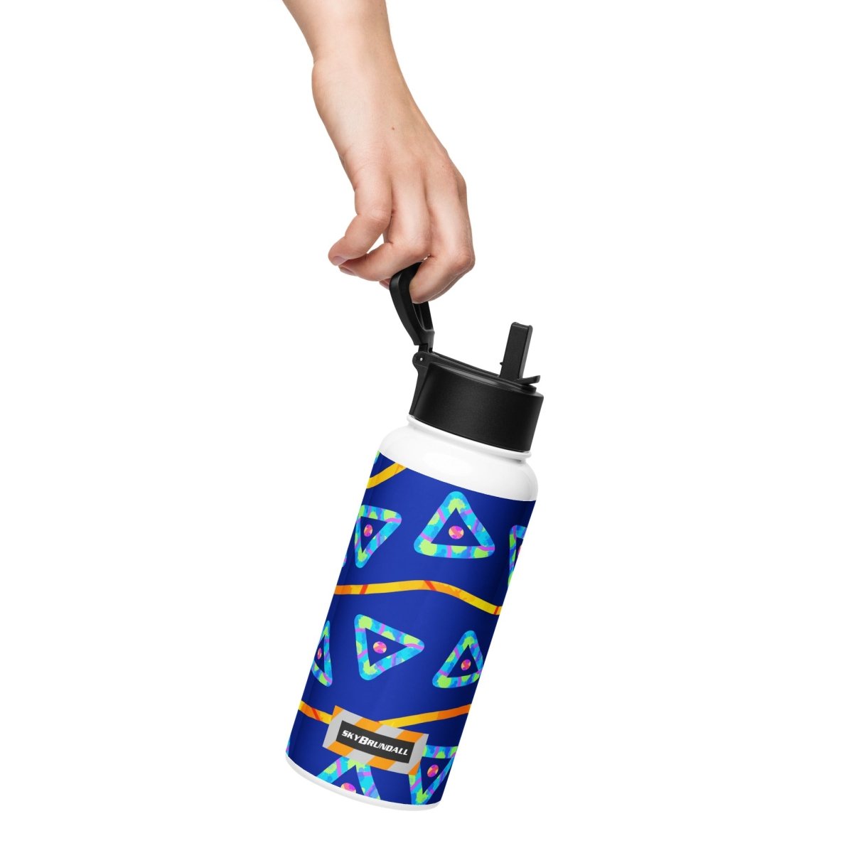 Dream Wave Festival - Urban Jump 1 Stainless Steel Water Bottle w/ Straw Lid from Sky Brundall Concepts