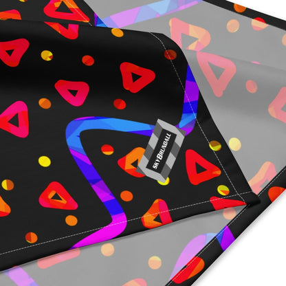 Wild Energy Red Stylish Bandana from Sky Brundall Concepts
