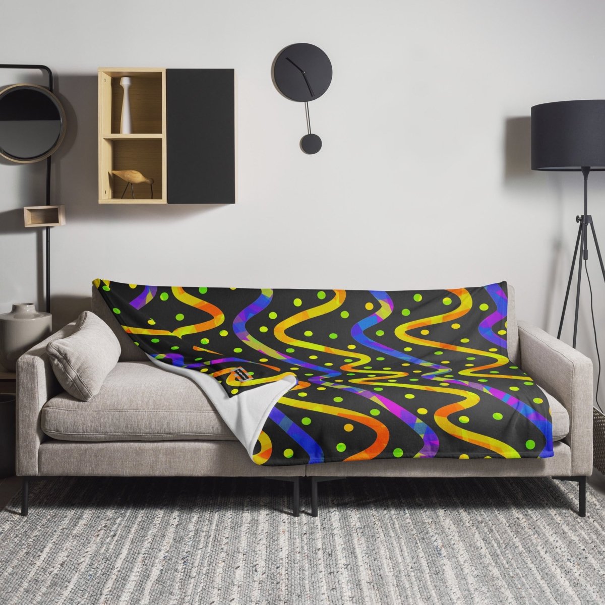 DWF Thunder Burst Throw Blanket from Sky Brundall Concepts