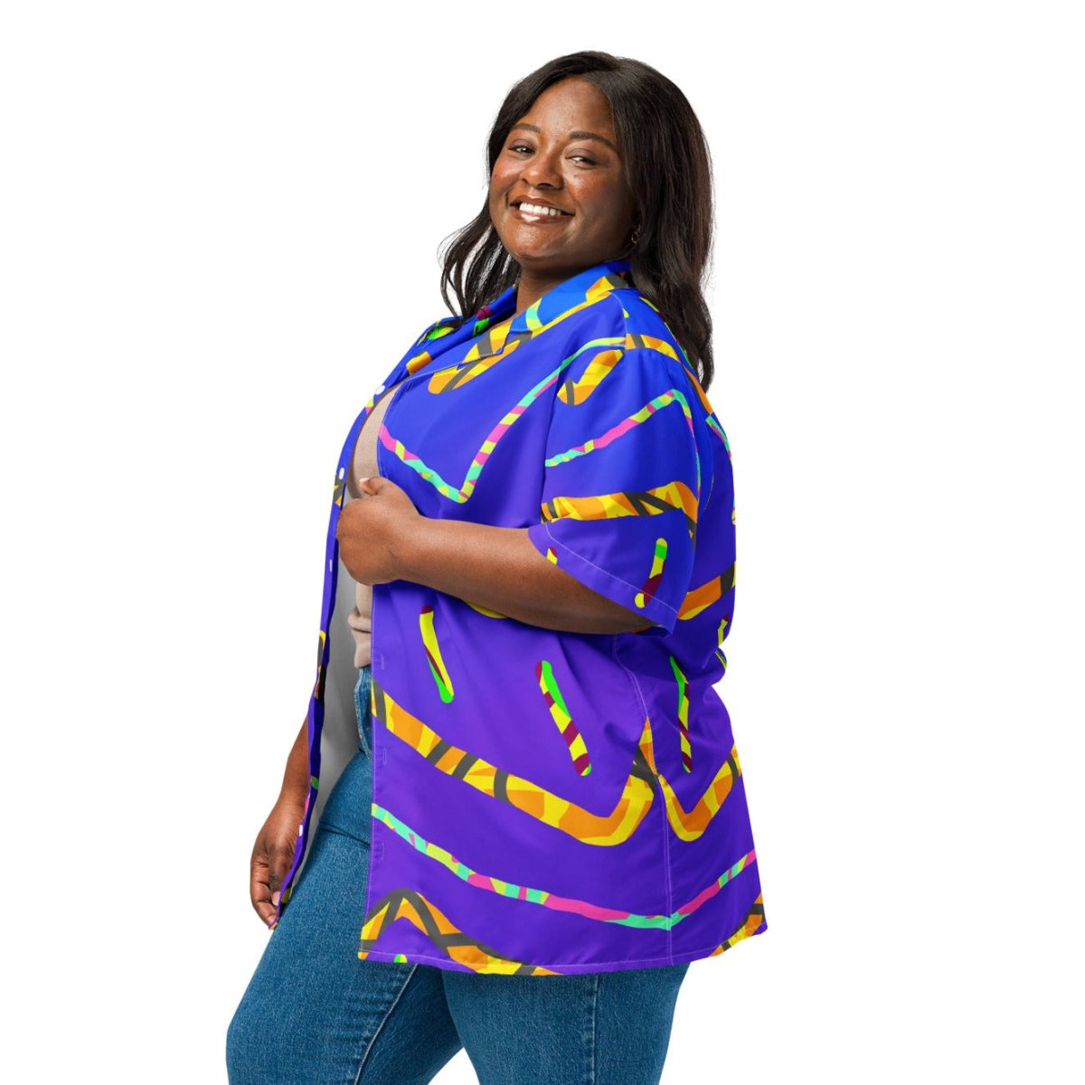 California Tiger Unisex Button Shirt from Sky Brundall Concepts