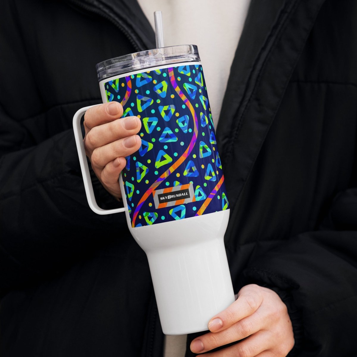 DWF Electric Crumble Travel Mug from Sky Brundall Concepts