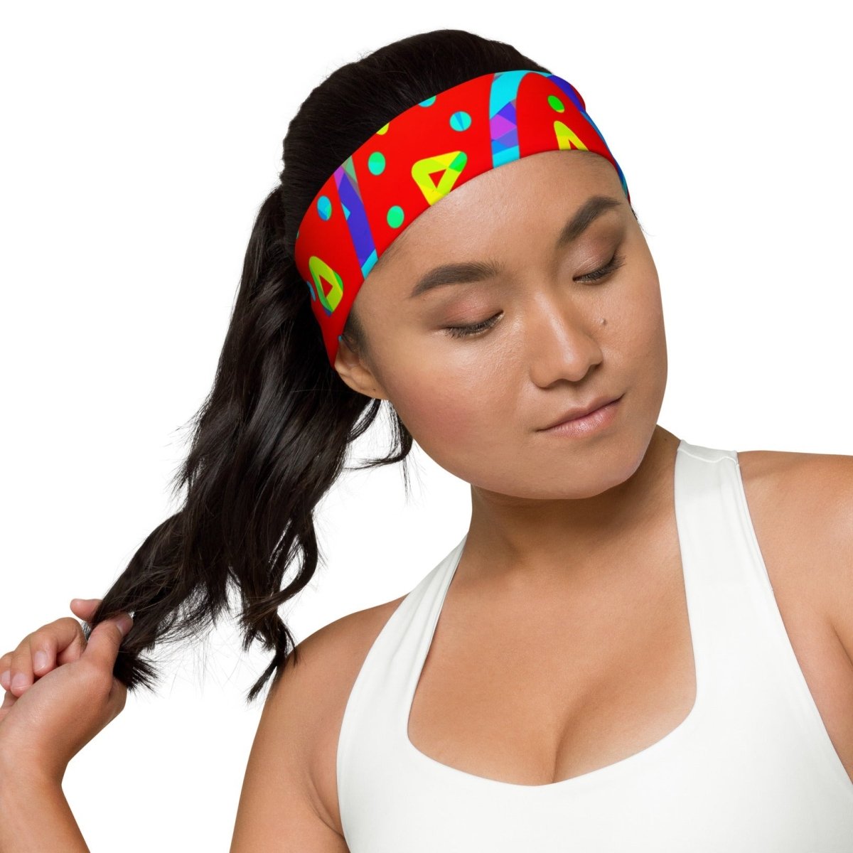 Warm Blaze Candy Rain Headband from Sky Brundall Concepts