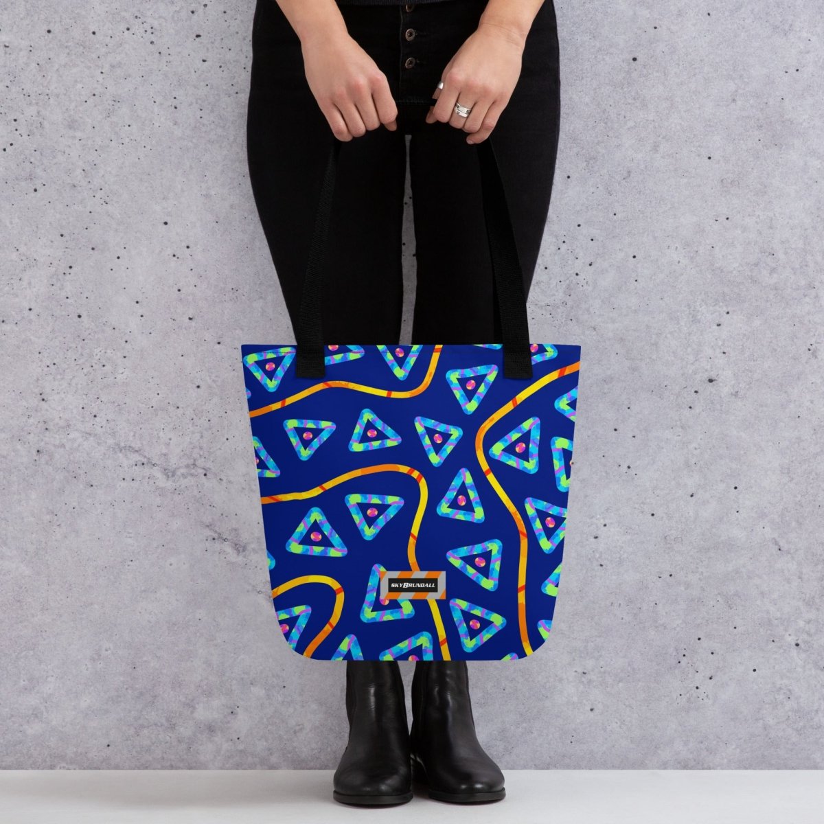 Dream Wave Festival Urban Jump Tote Bag from Sky Brundall Concepts
