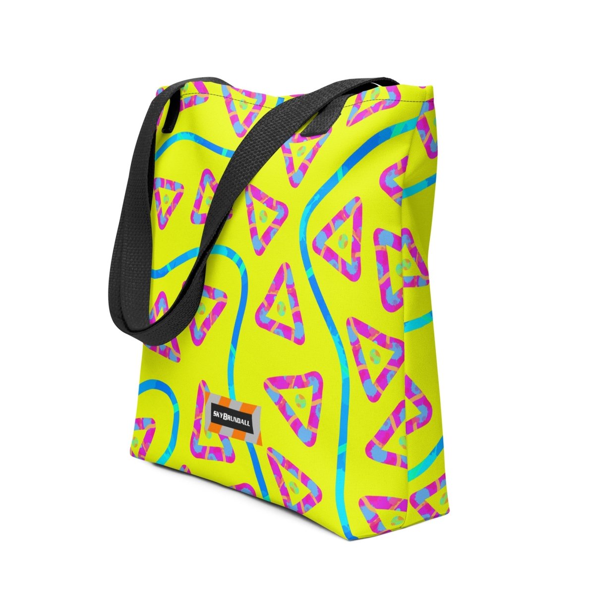 DWF Urban Jump Yellow Tote Bag from Sky Brundall Concepts