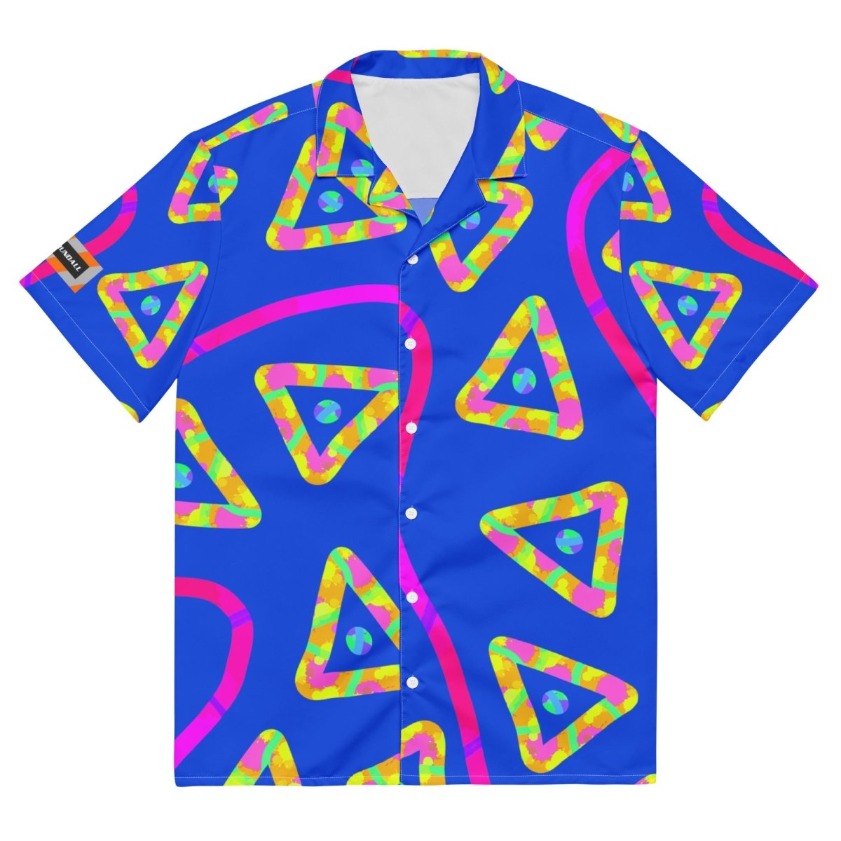 Urban Jump Blue Unisex Button Shirt from Sky Brundall Concepts