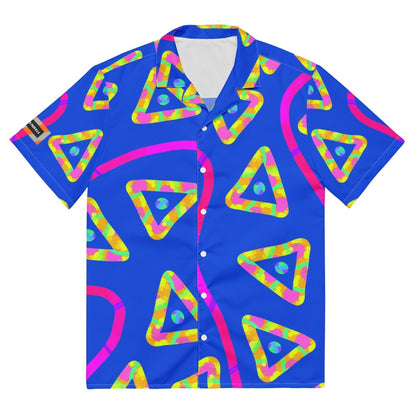Urban Jump Blue Unisex Button Shirt from Sky Brundall Concepts