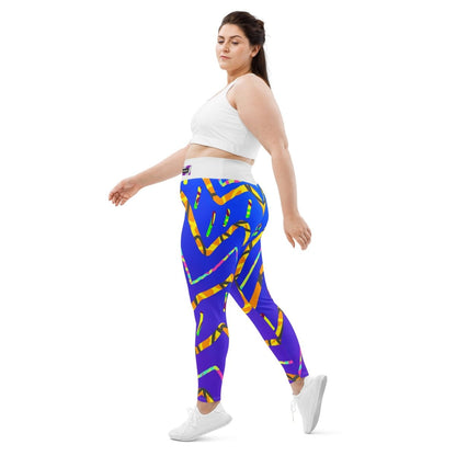 California Tiger Plus Size Leggings from Sky Brundall Concepts