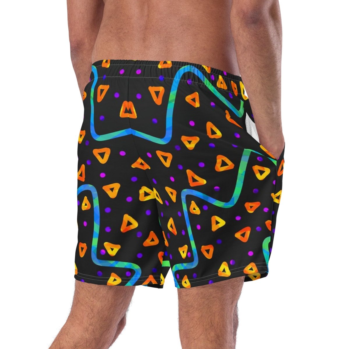 Wild Energy Orange Swim Trunks from Sky Brundall Concepts