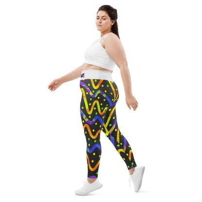 Thunder Burst Plus Size Leggings from Sky Brundall Concepts