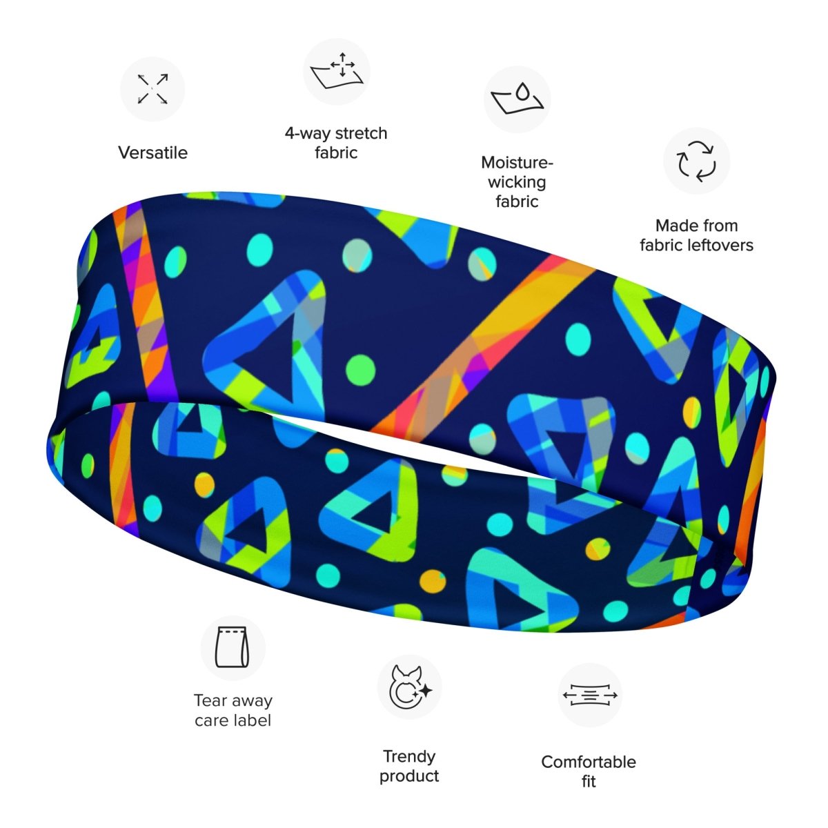 DWF - Electric Crumble Headband from Sky Brundall Concepts