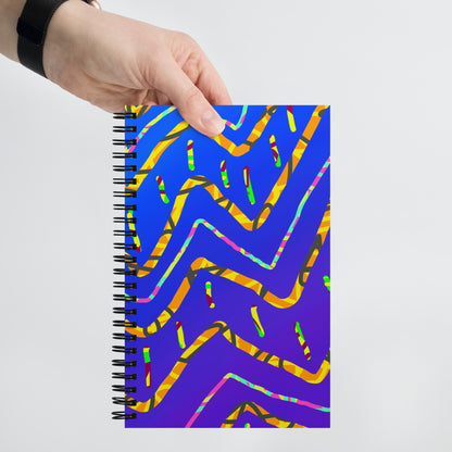 Dream Wave Festival - California Tiger Spiral Notebook