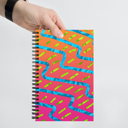 Dream Wave Festival - Summer Buzz Spiral Notebook