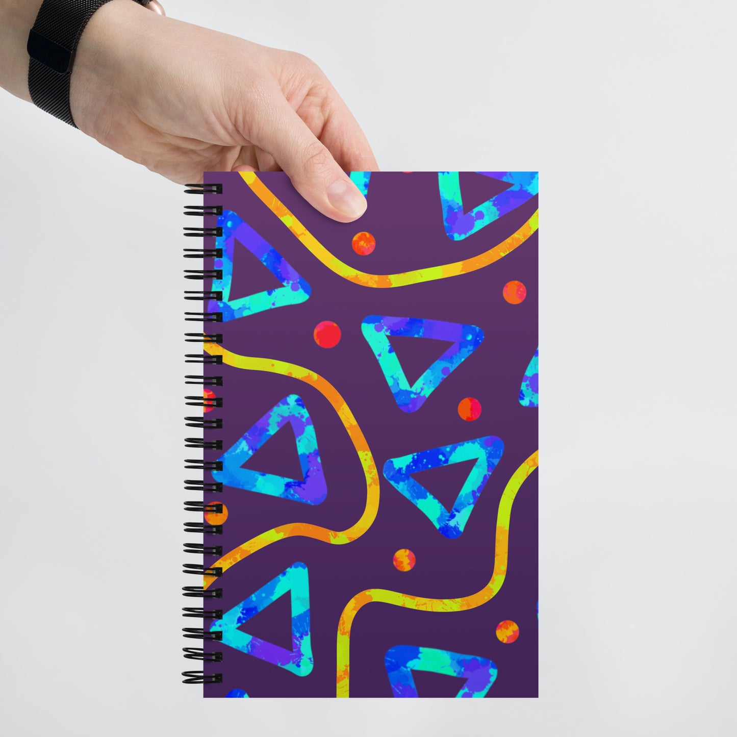 Dream Wave Festival - Arcade Crunch 1 Spiral Notebook