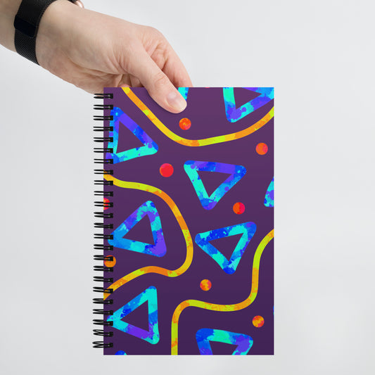 Dream Wave Festival - Arcade Crunch 1 Spiral Notebook