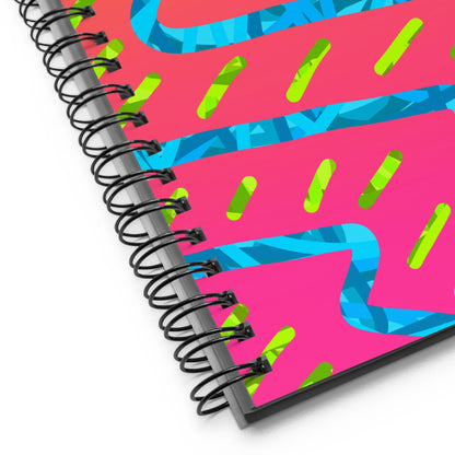 Dream Wave Festival - Summer Buzz Spiral Notebook