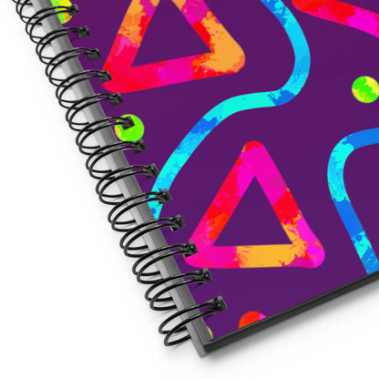 Dream Wave Festival - Arcade Crunch 2 Spiral Notebook