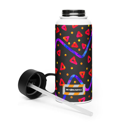 Dream Wave Festival - Wild Energy 5 Stainless Steel Water Bottle w/ Straw Lid