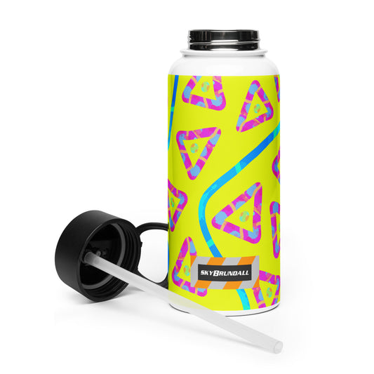 Dream Wave Festival - Urban Jump 3 Stainless Steel Water Bottle w/ Straw Lid
