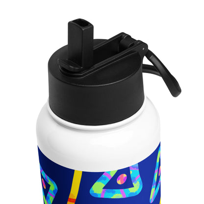 Dream Wave Festival - Urban Jump 1 Stainless Steel Water Bottle w/ Straw Lid
