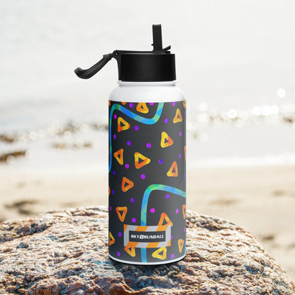 Dream Wave Festival - Wild Energy 1 Stainless Steel Water Bottle w/ Straw Lid