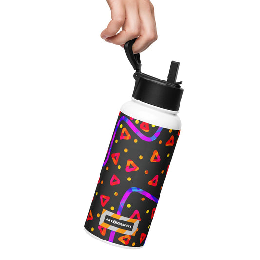 Dream Wave Festival - Wild Energy 5 Stainless Steel Water Bottle w/ Straw Lid