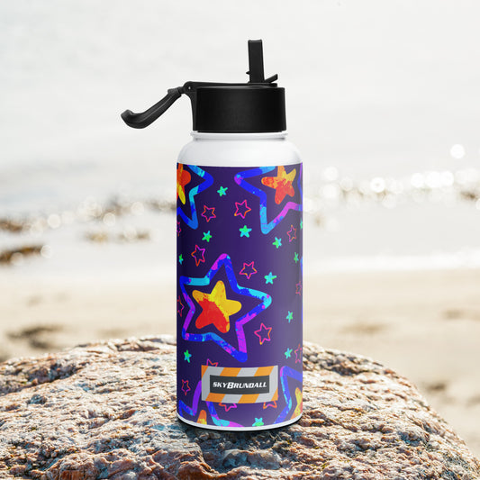 Dream Wave Festival - Starlight Delight Stainless Steel Water Bottle w/ Straw Lid