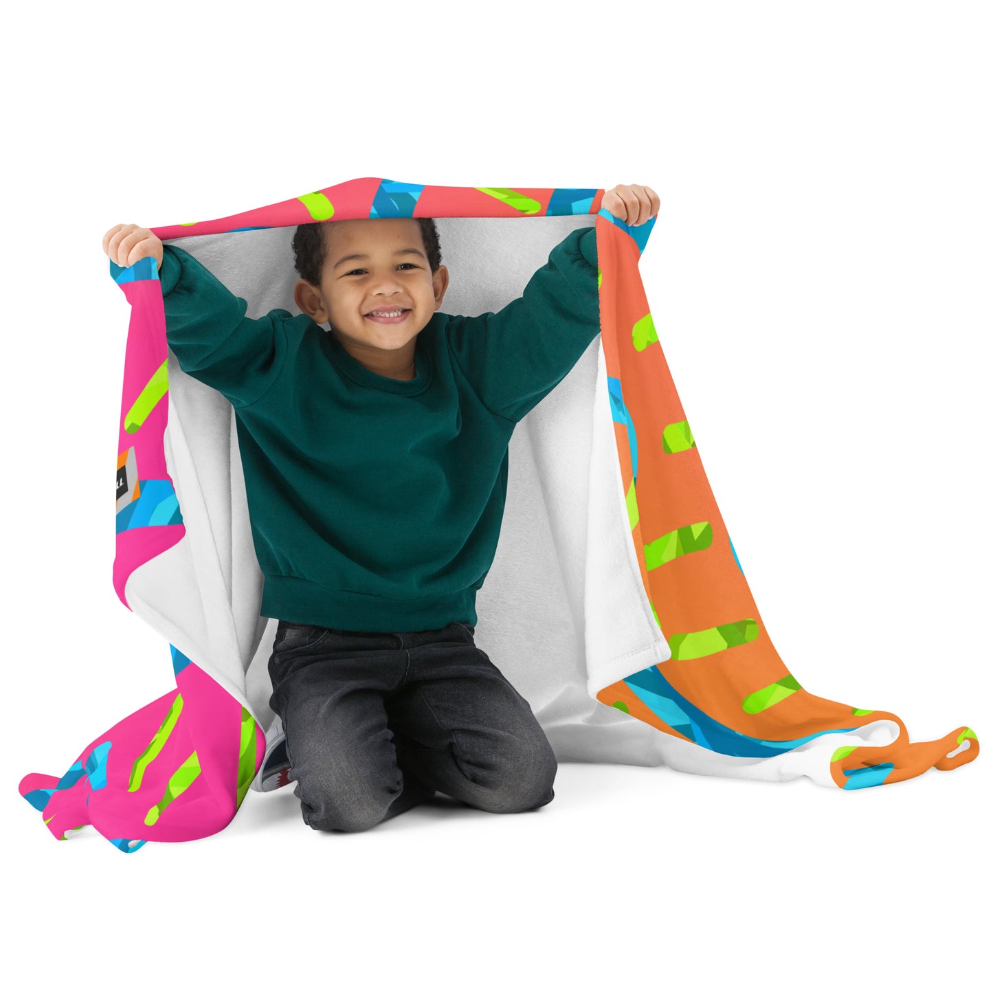 Dream Wave Festival - Summer Buzz Throw Blanket