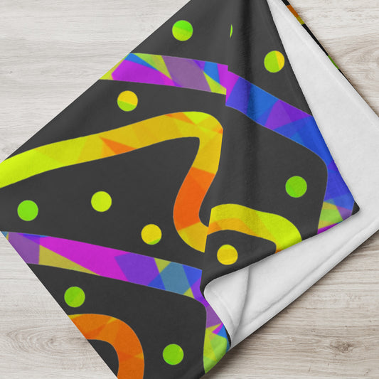 Dream Wave Festival - Thunder Burst Throw Blanket